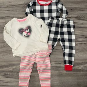 Two pack of girls pajamas